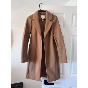 H&M Camel Top Coat